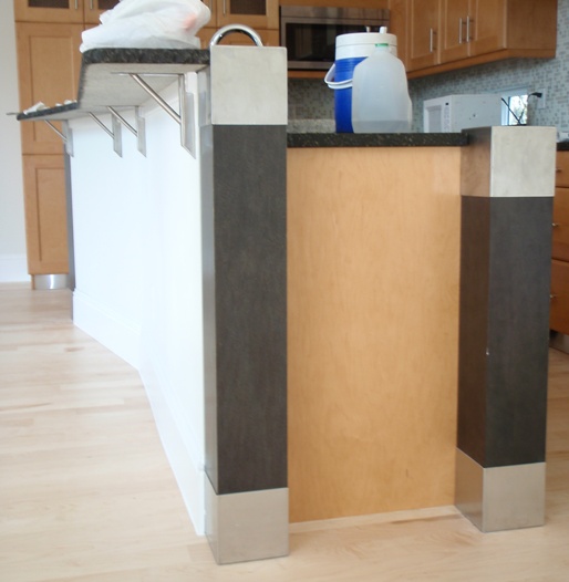Stainless Steele Pedestal Covers
