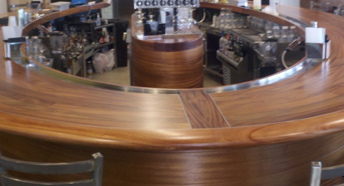Stainless Bar Trough
