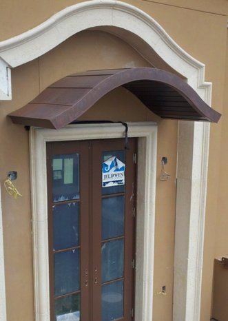 Copper Awning